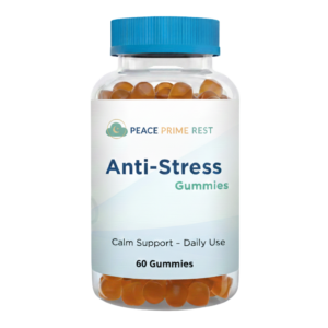 Anti-Stress Gummies (1 Bottle, 60 Gummies)